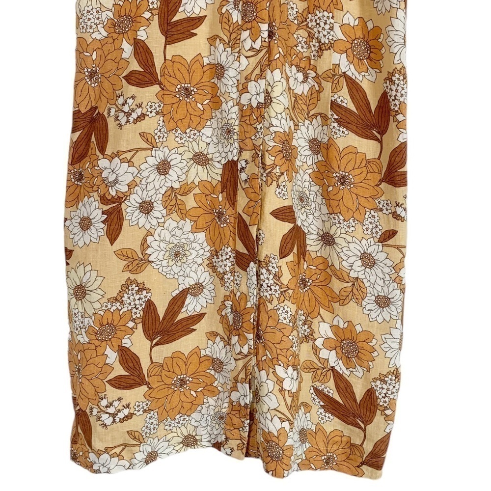 NEW  J.Crew Floral Linen Mini Dress Size OO - Picture 6 of 10